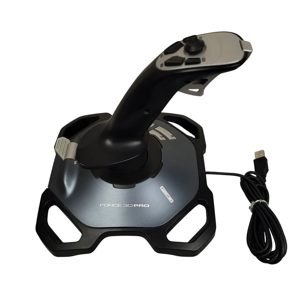 Logitech Force 3D Pro + Saitek Cyborg Gold Joystick Bundle For Parts Or Repair